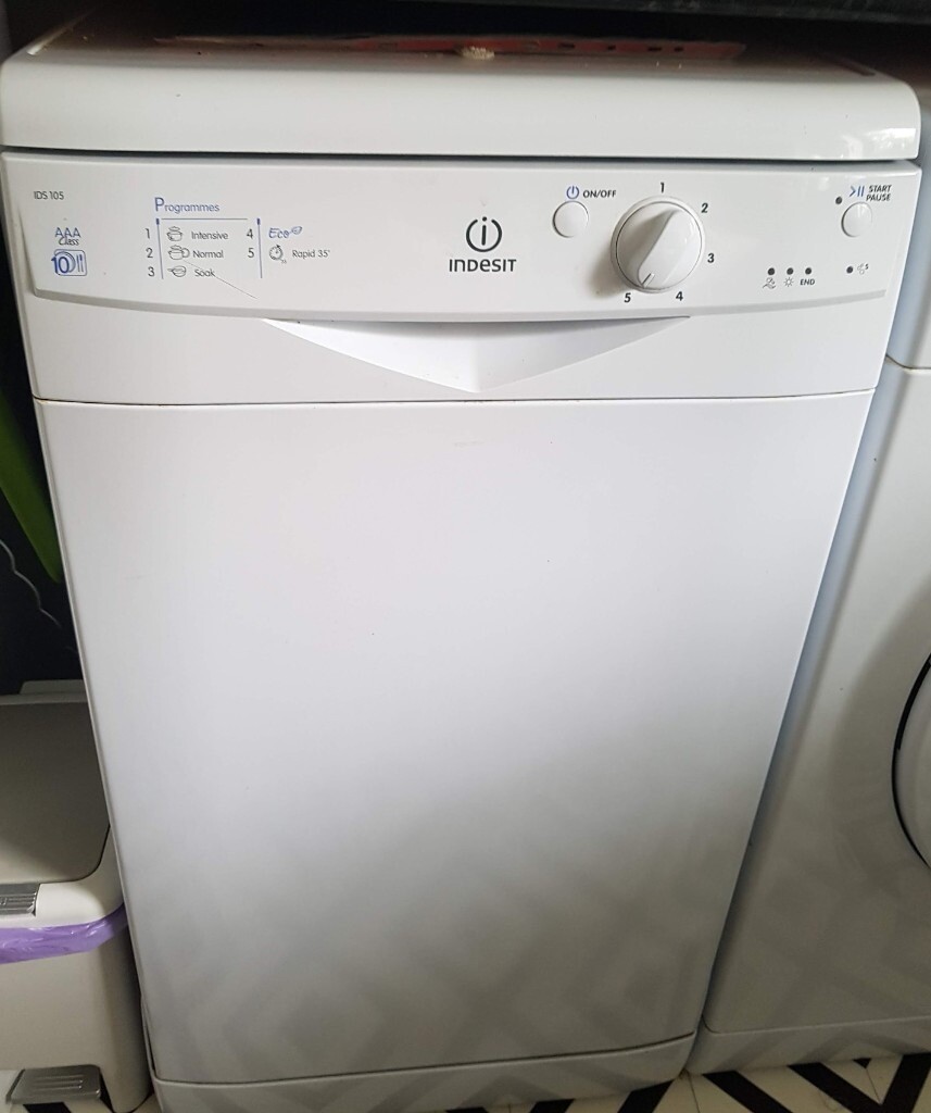 indesit ids105 slimline dishwasher